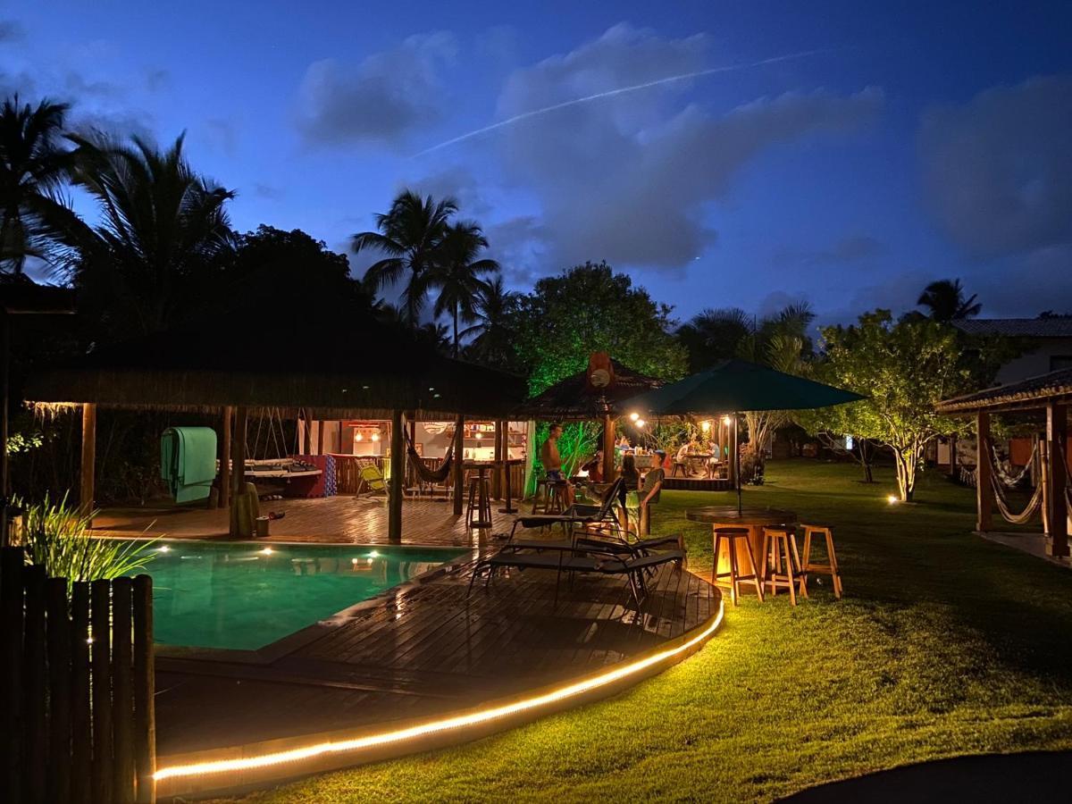 Bahia Surf Camp Hotel Abrantes Bagian luar foto