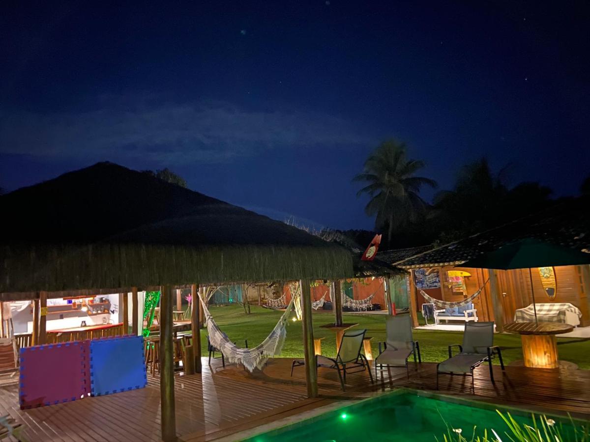 Bahia Surf Camp Hotel Abrantes Bagian luar foto