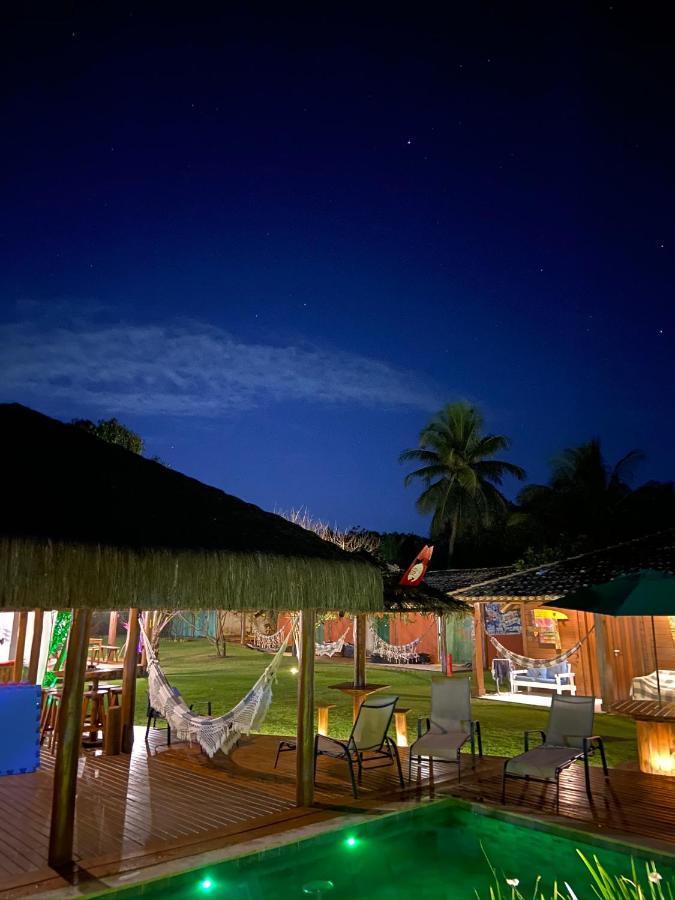 Bahia Surf Camp Hotel Abrantes Bagian luar foto